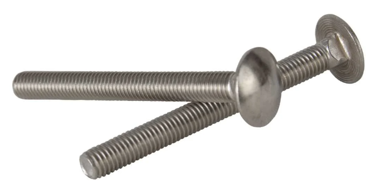 DIN 603 Болт з напівкруглою головкою та квадратним підголовком M16x45 8.8 без покриття